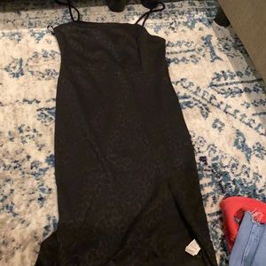 ZARA long  bodycon dress with slit